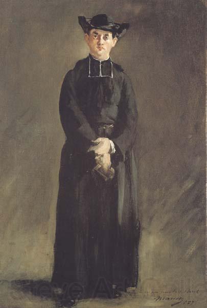 Edouard Manet Portrait de l'abbe Hurel (mk40)